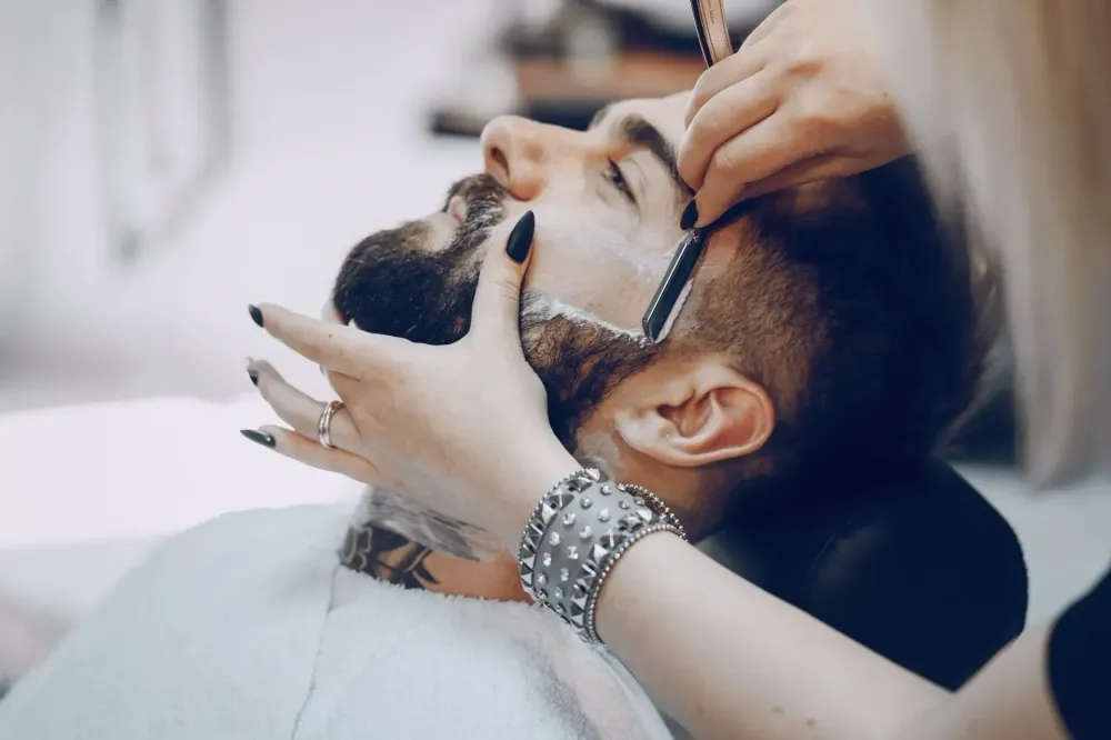 Barbier près de Viuz en Sallaz